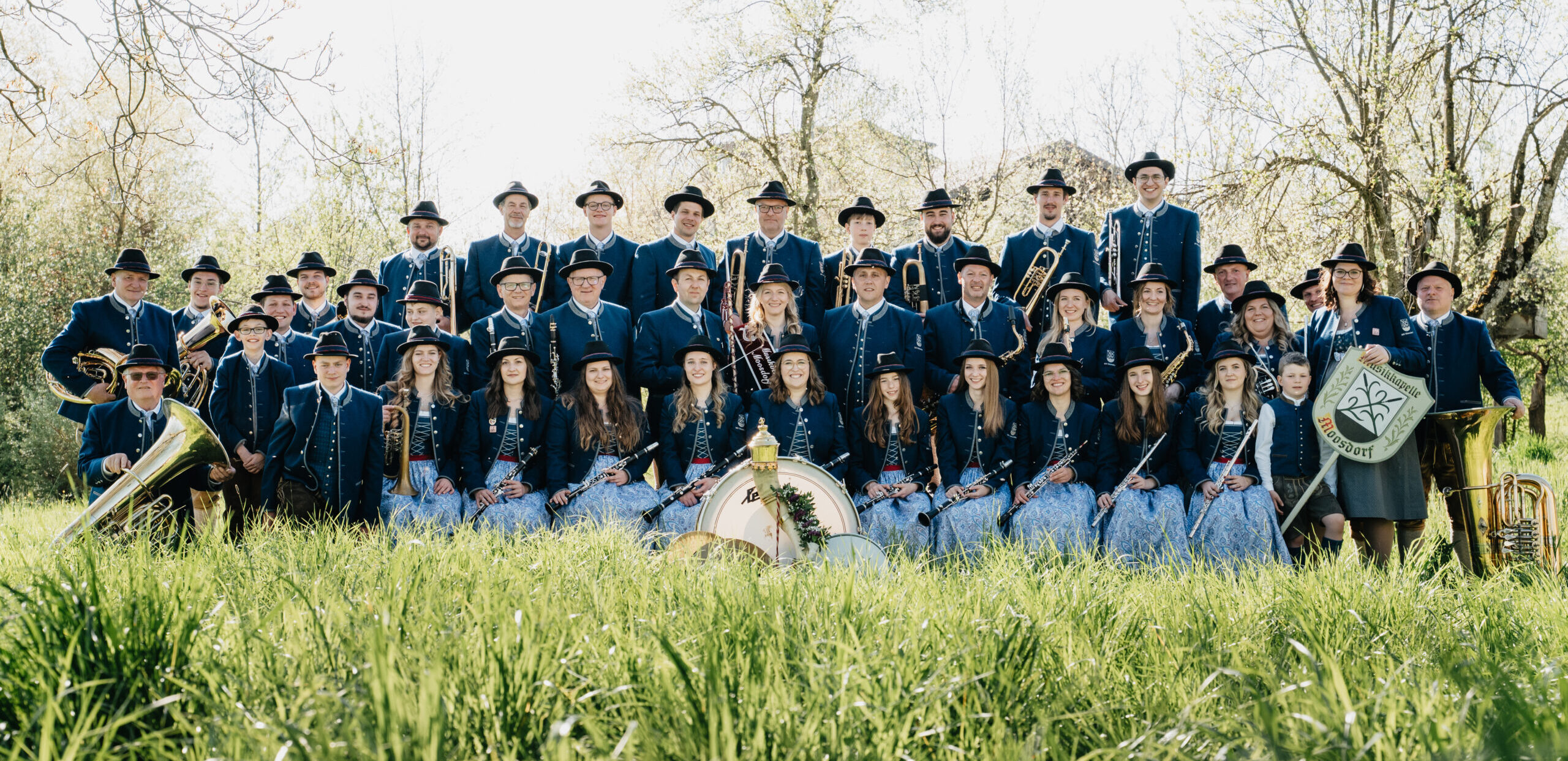 Gruppenbild Musikverein Moosdorf