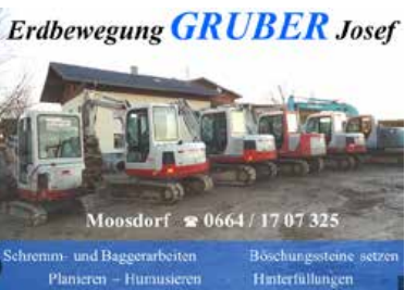 Erdbewegung Gruber