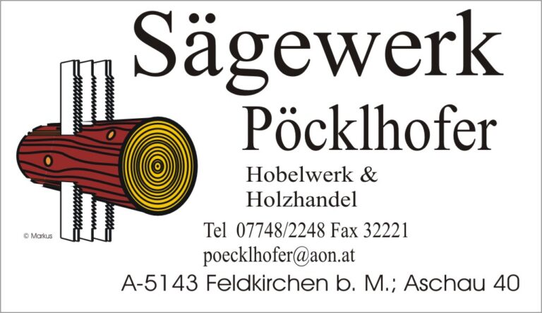 Saegewerk Poecklhofer